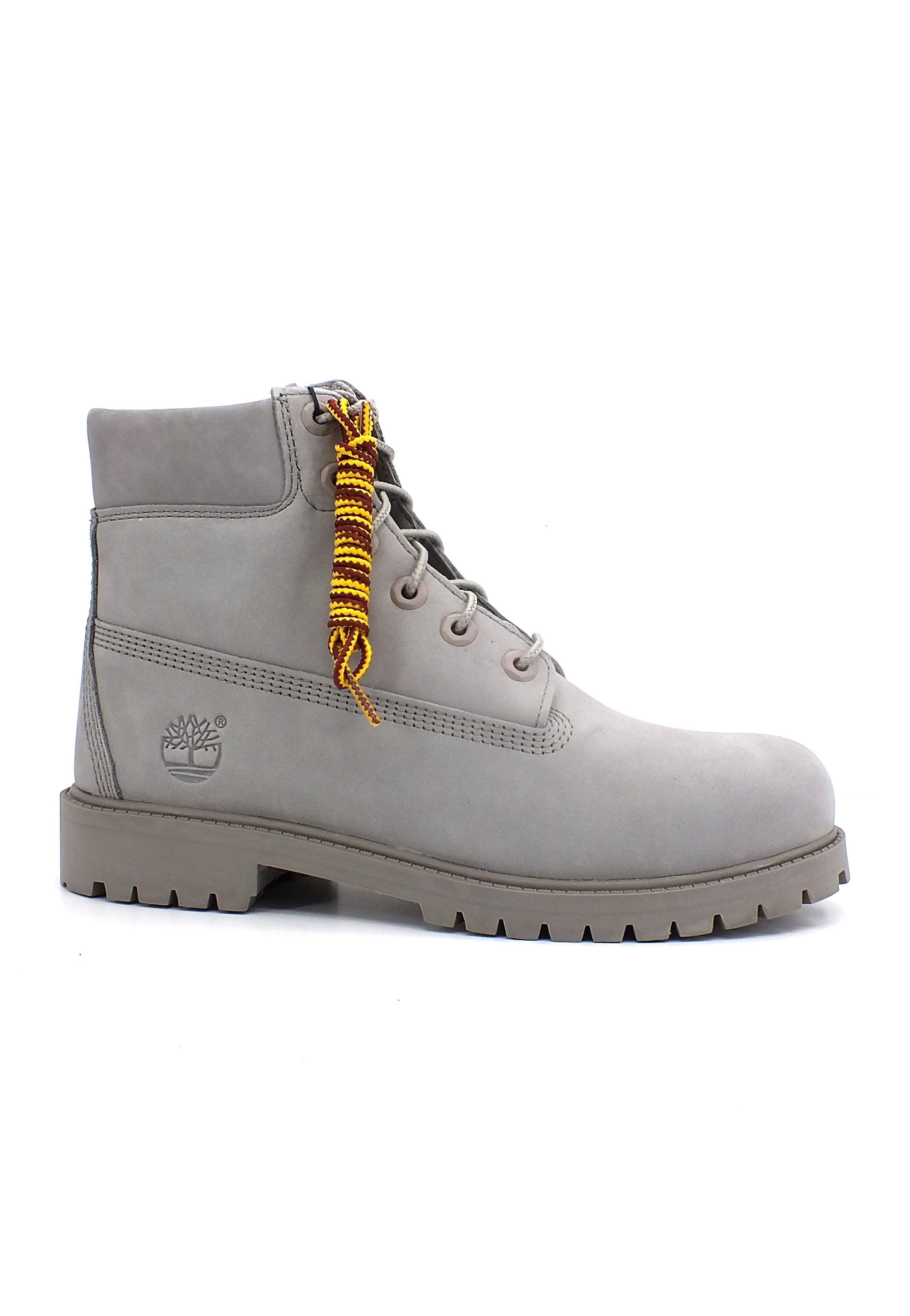 TIMBERLAND Premium 6 Stivaletto Donna Grey Nubuk TB0A172F065 - Sandrini Calzature e Abbigliamento