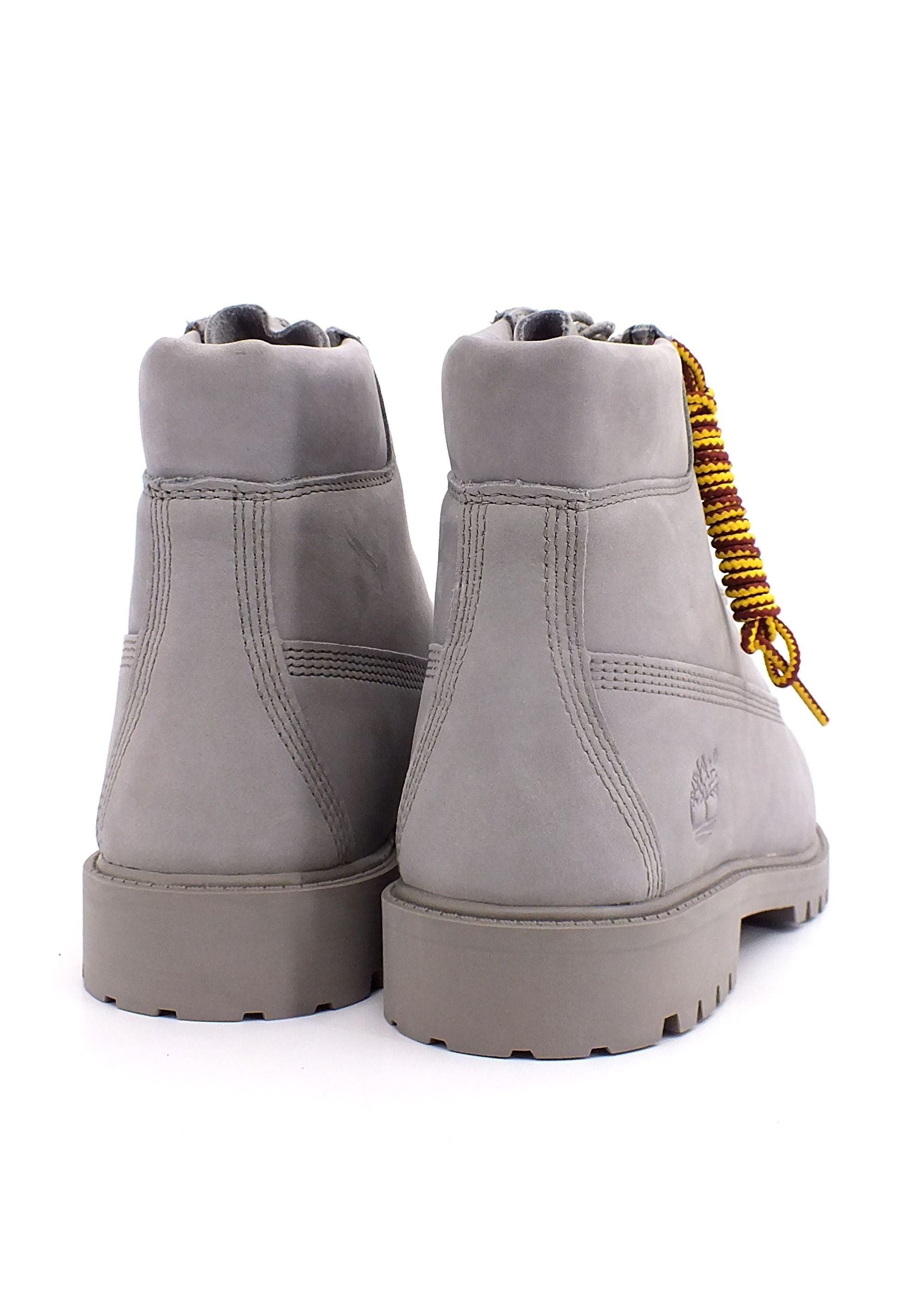 TIMBERLAND Premium 6 Stivaletto Donna Grey Nubuk TB0A172F065 - Sandrini Calzature e Abbigliamento