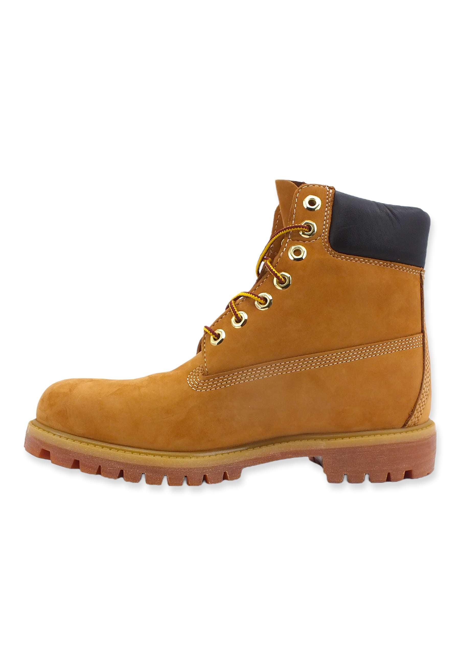 TIMBERLAND Premium 6 Stivaletto Uomo Wheat Nubuk TB10061713 - Sandrini Calzature e Abbigliamento