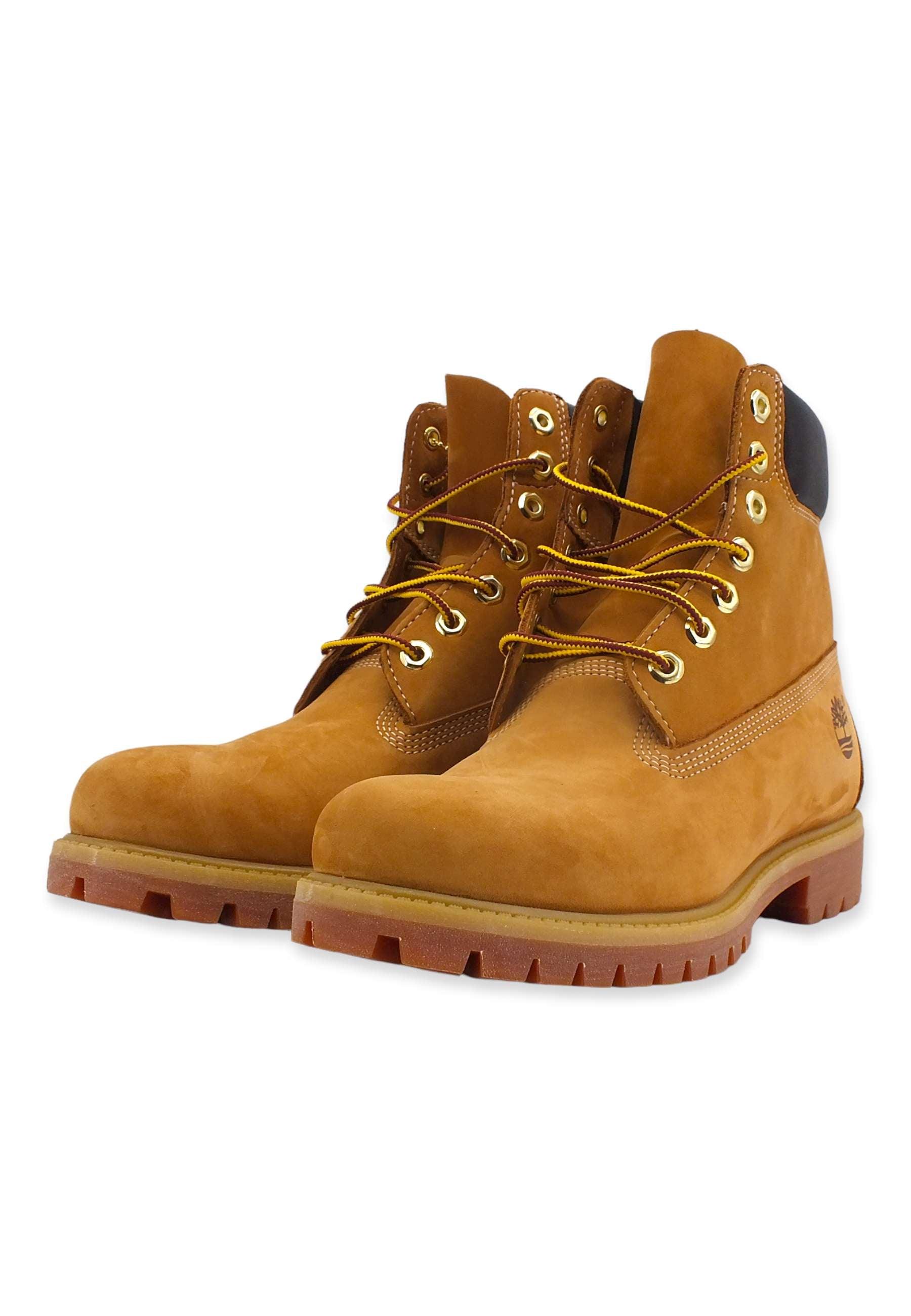 TIMBERLAND Premium 6 Stivaletto Uomo Wheat Nubuk TB10061713 - Sandrini Calzature e Abbigliamento