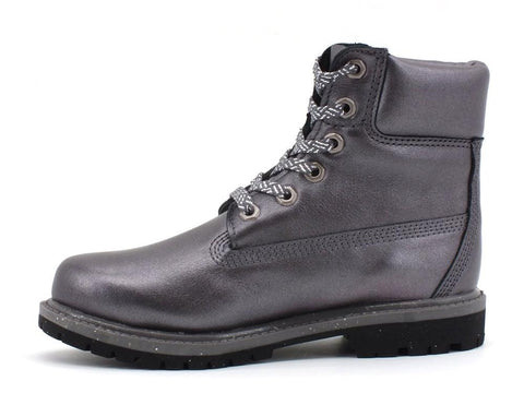 TIMBERLAND Premium Boot Dk Gray Metallic TB0A24HY036 - Sandrini Calzature e Abbigliamento