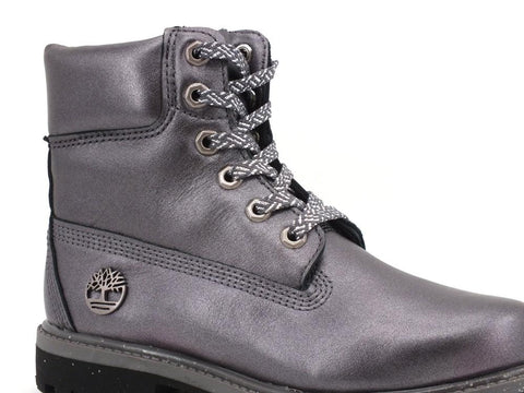 TIMBERLAND Premium Boot Dk Gray Metallic TB0A24HY036 - Sandrini Calzature e Abbigliamento