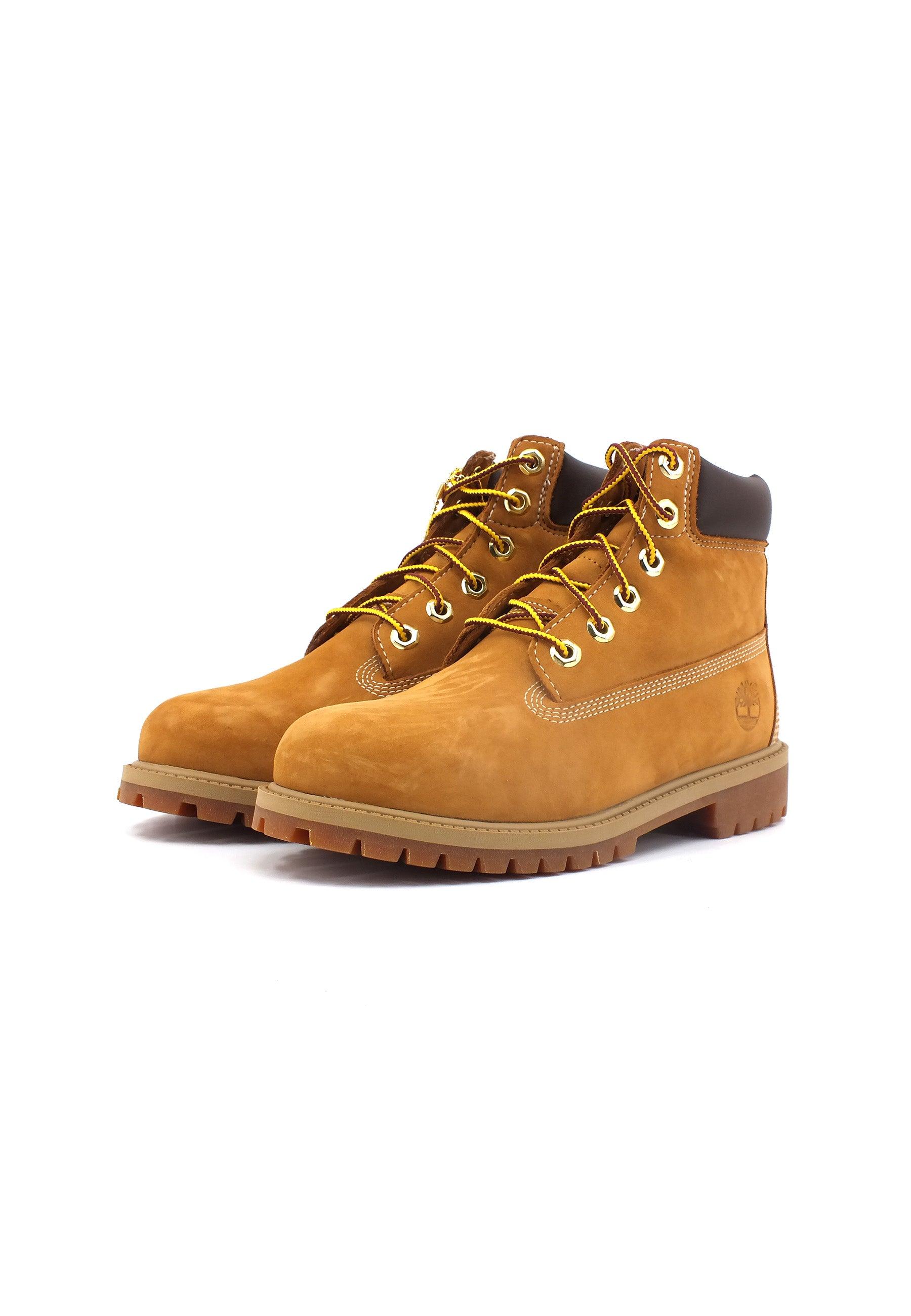 TIMBERLAND Premium Stivaletto Bimbo Wheat Nubuk Beige TB012909713 - Sandrini Calzature e Abbigliamento