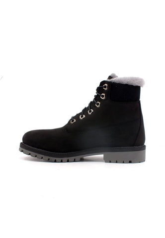 TIMBERLAND Premium Stivaletto Pelo Bimbo Black Nubuck TB0A41UX001 - Sandrini Calzature e Abbigliamento