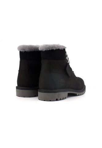 TIMBERLAND Premium Stivaletto Pelo Bimbo Black Nubuck TB0A41UX001 - Sandrini Calzature e Abbigliamento