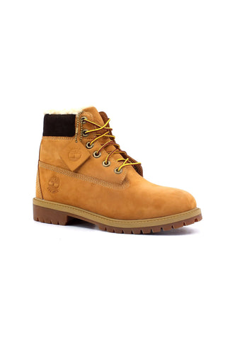 TIMBERLAND Premium Stivaletto Pelo Bimbo Wheat Nubuk Beige TB0A1BEI231 - Sandrini Calzature e Abbigliamento