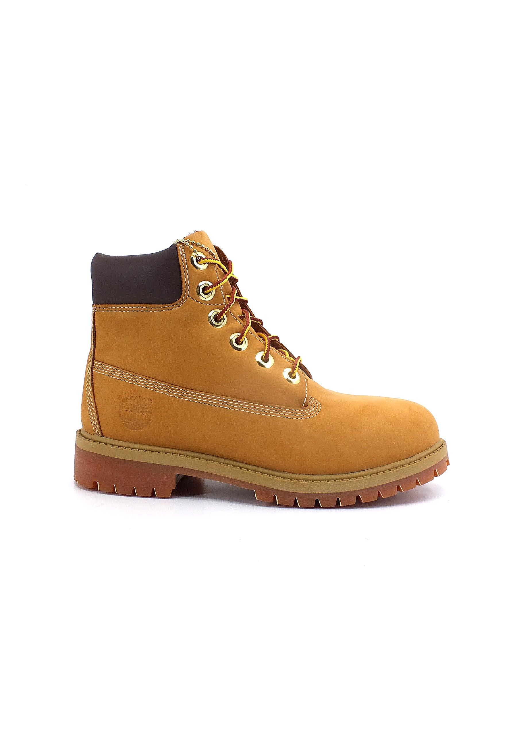 TIMBERLAND Premium Waterproof Stivaletto Bimbo Wheat Nubuk TB012909713 - Sandrini Calzature e Abbigliamento