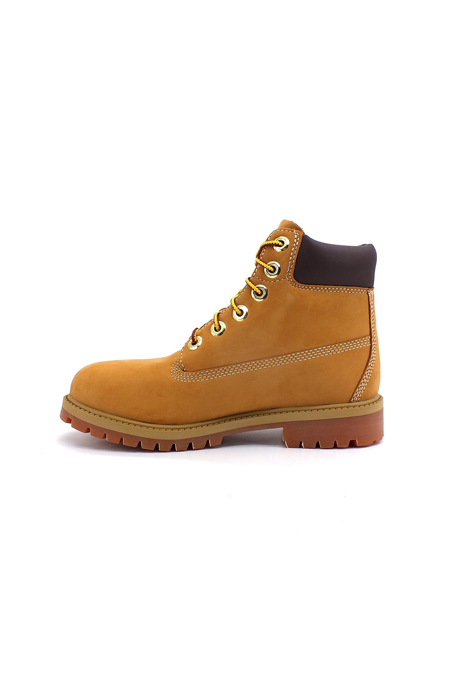 TIMBERLAND Premium Waterproof Stivaletto Bimbo Wheat Nubuk TB012909713 - Sandrini Calzature e Abbigliamento