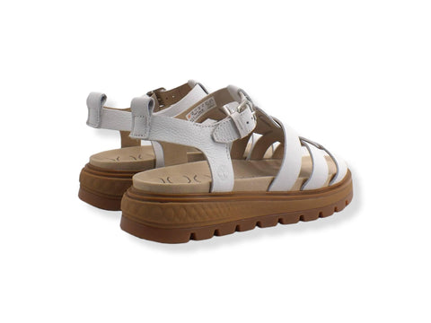 TIMBERLAND Ray City Fisherman Full Grain Sandalo Donna White TB0A2QVM100 - Sandrini Calzature e Abbigliamento