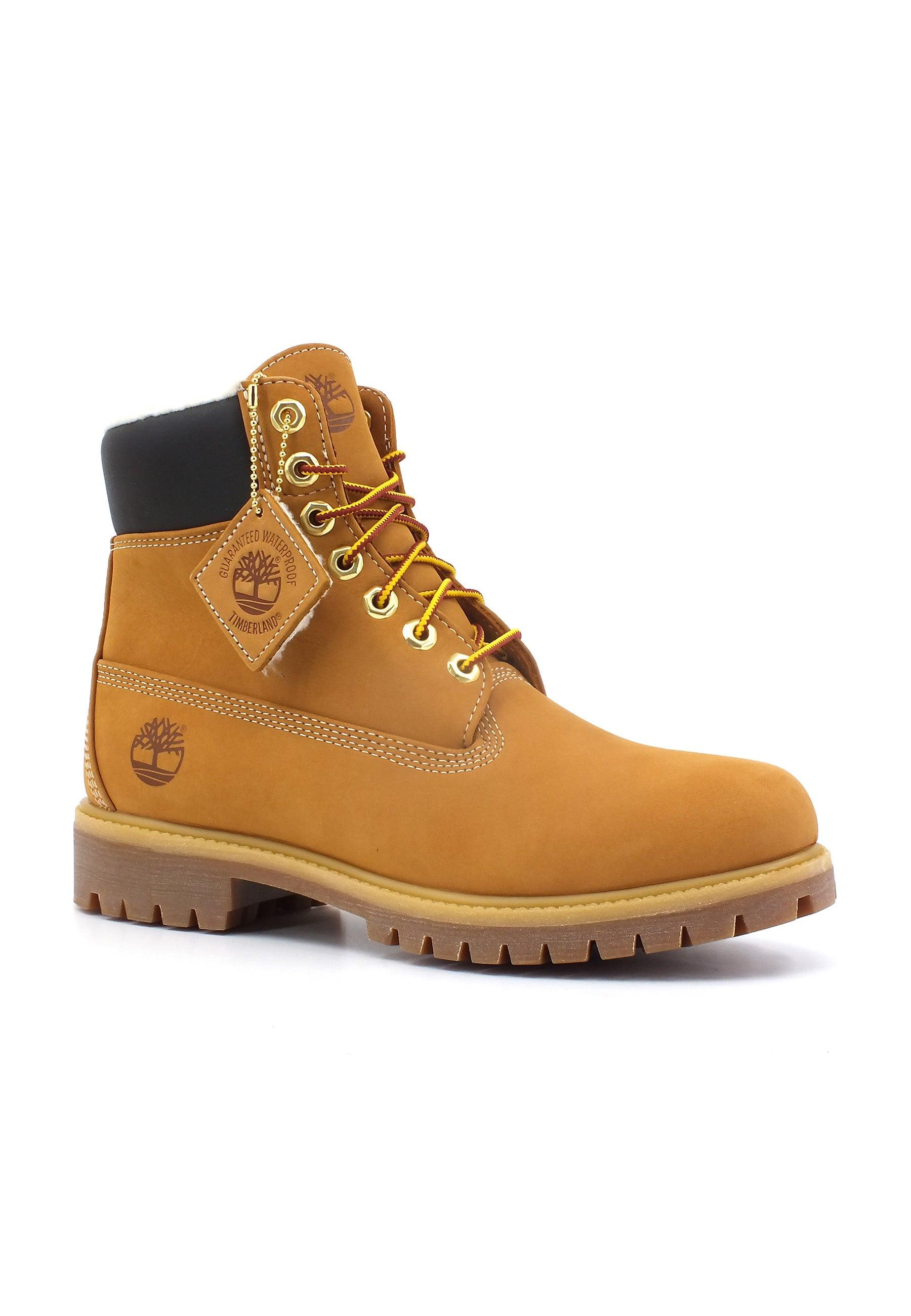 TIMBERLAND Stivaletto Premium Pelo Uomo Wheat Nubuk TB0A2E31231 - Sandrini Calzature e Abbigliamento