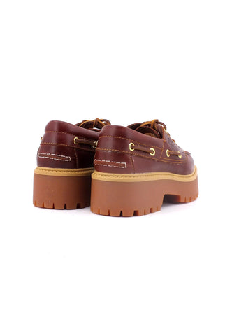 TIMBERLAND Stone Street Mocassino Barca Donna Burgundy TB0A2QDMD57 - Sandrini Calzature e Abbigliamento