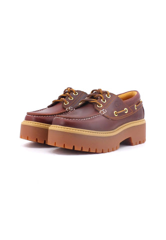 TIMBERLAND Stone Street Mocassino Barca Donna Burgundy TB0A2QDMD57 - Sandrini Calzature e Abbigliamento