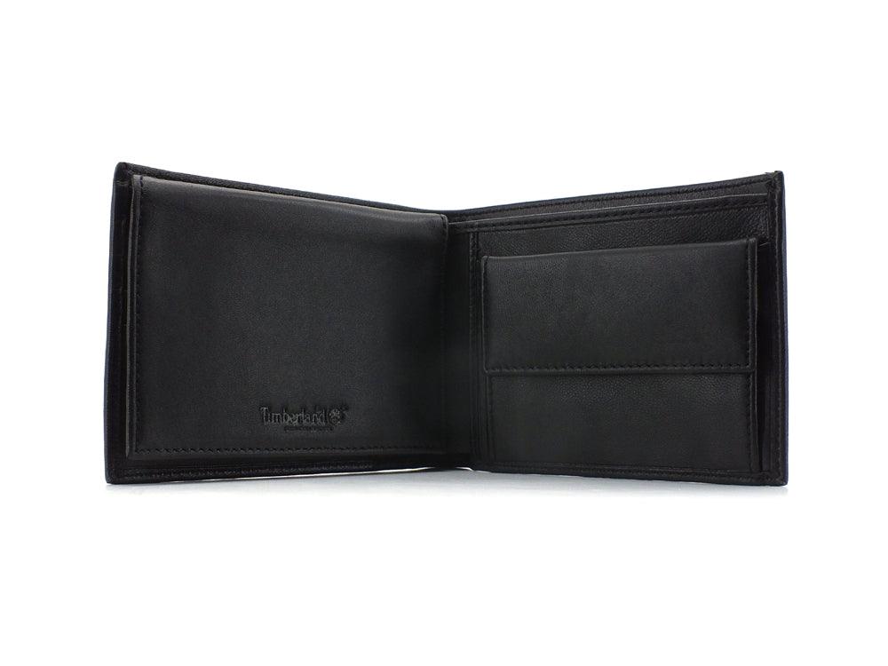 TIMBERLAND Trifold Wallet Coin Black TB0A23U3 - Sandrini Calzature e Abbigliamento