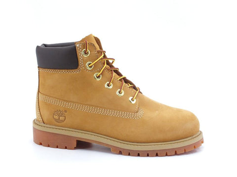 TIMBERLAND Waterproof Stivaletto Boot 6 Fori Nubuk Wheat Miele TB012909 - Sandrini Calzature e Abbigliamento