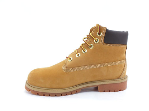 TIMBERLAND Waterproof Stivaletto Boot 6 Fori Nubuk Wheat Miele TB012909 - Sandrini Calzature e Abbigliamento