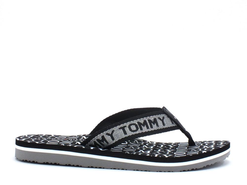 TOMMY H. Infradito Black FW0FW04807 - Sandrini Calzature e Abbigliamento