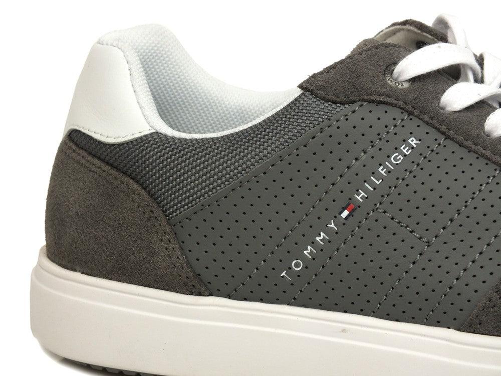 TOMMY H. Sneakers Steel Grey FM0FM01539 - Sandrini Calzature e Abbigliamento