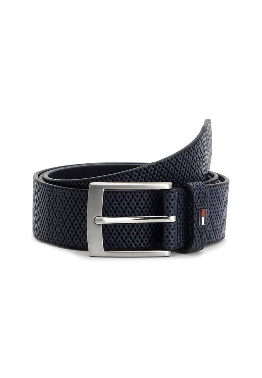 TOMMY HILFIGER Adan Cintura Uomo Space Blue AM0AM10845 - Sandrini Calzature e Abbigliamento