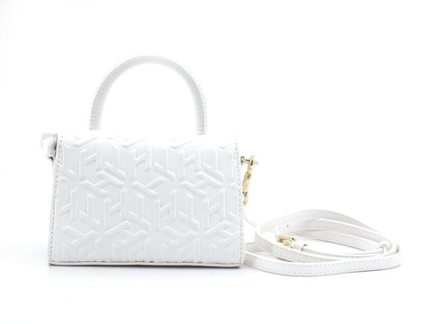 TOMMY HILFIGER Bag Modern Mini Bar Borsa Desert Bianco Ecru AW0AW011108 - Sandrini Calzature e Abbigliamento