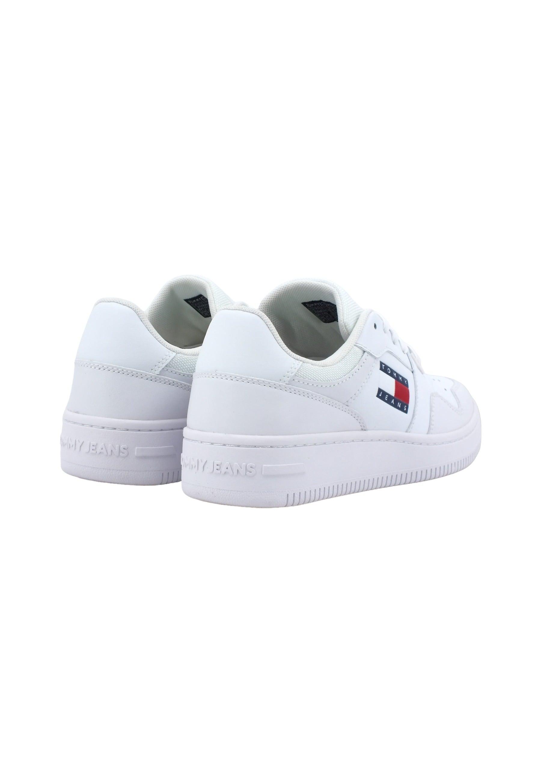 TOMMY HILFIGER Basket Sneaker Donna White EN0EN02505 - Sandrini Calzature e Abbigliamento