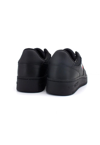TOMMY HILFIGER Basket Sneaker Uomo Triple Black EM0EM00955 - Sandrini Calzature e Abbigliamento