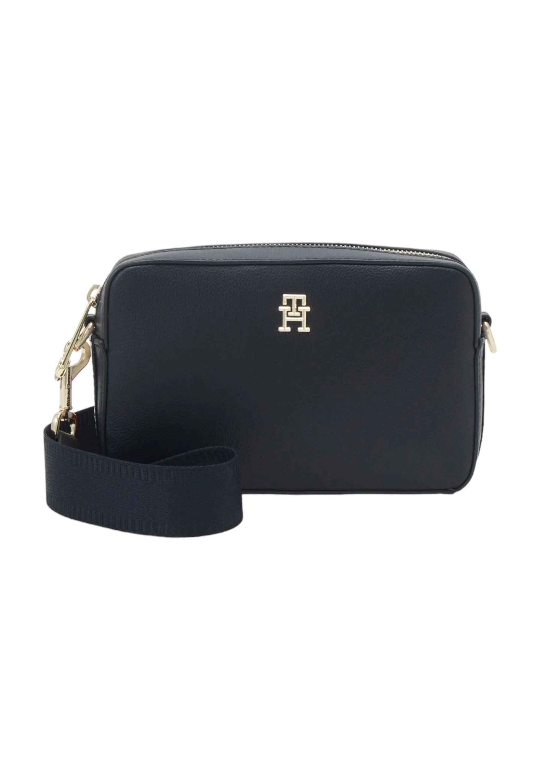 TOMMY HILFIGER Borsa Tracolla Camera Bag Donna Desert Sky AW0AW15707 - Sandrini Calzature e Abbigliamento