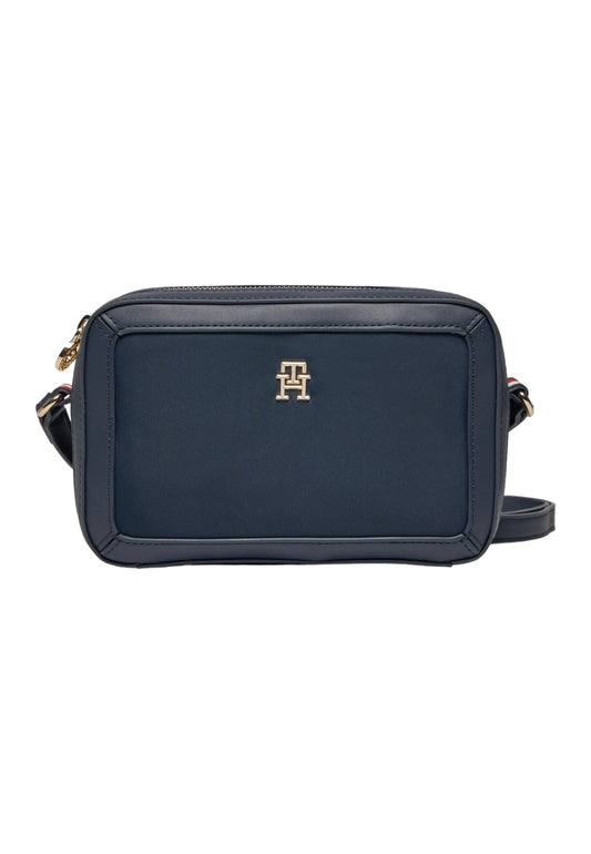 TOMMY HILFIGER Borsa Tracolla Donna Desert Navy AW0AW15716 - Sandrini Calzature e Abbigliamento