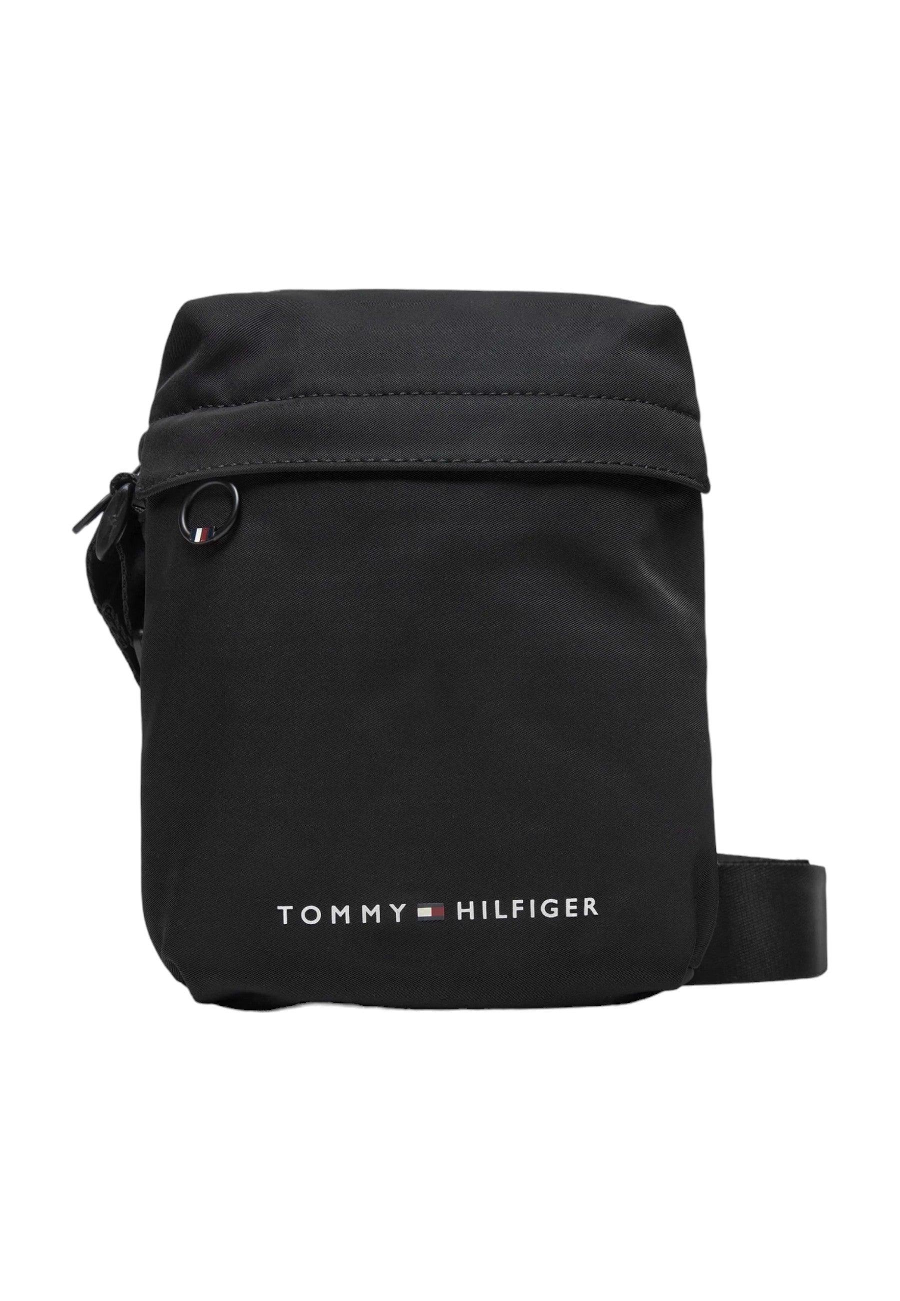 TOMMY HILFIGER Borsa Tracolla Uomo Nero AM0AM11790 - Sandrini Calzature e Abbigliamento