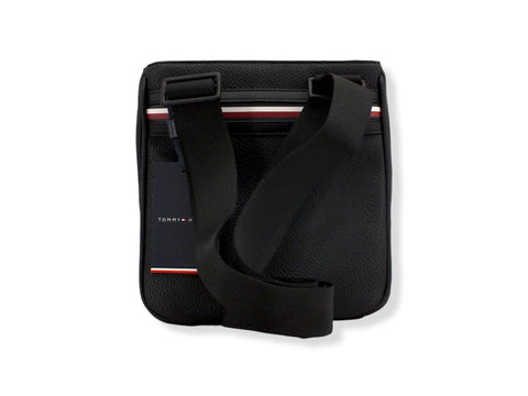 TOMMY HILFIGER Central Mini Crossover Borsa Tracolla Uomo Black AM0AM09248 - Sandrini Calzature e Abbigliamento
