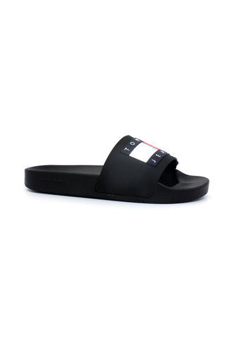 TOMMY HILFIGER Ciabatta Donna Black EN0EN02115 - Sandrini Calzature e Abbigliamento