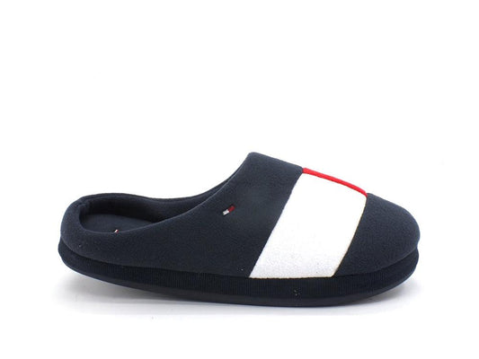 TOMMY HILFIGER Ciabatta Flag Slipper Red White Blue FM0FM03801 - Sandrini Calzature e Abbigliamento