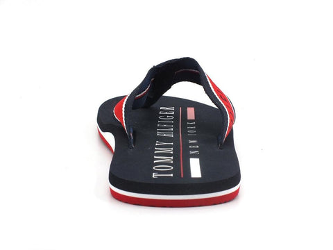 TOMMY HILFIGER Ciabatta Infradito Logo Desert Sky FM0FM03978 - Sandrini Calzature e Abbigliamento