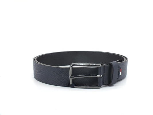 TOMMY HILFIGER Cintura Uomo Tach Adj Blue AM0AM08297 - Sandrini Calzature e Abbigliamento