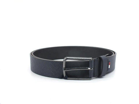 TOMMY HILFIGER Cintura Uomo Tach Adj Blue AM0AM08297 - Sandrini Calzature e Abbigliamento