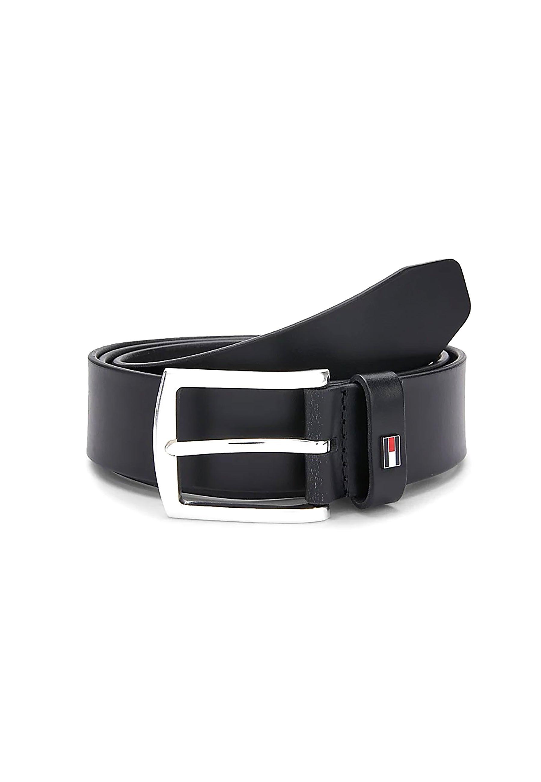 TOMMY HILFIGER Denton Cintura Uomo Black AM0AM10660 - Sandrini Calzature e Abbigliamento