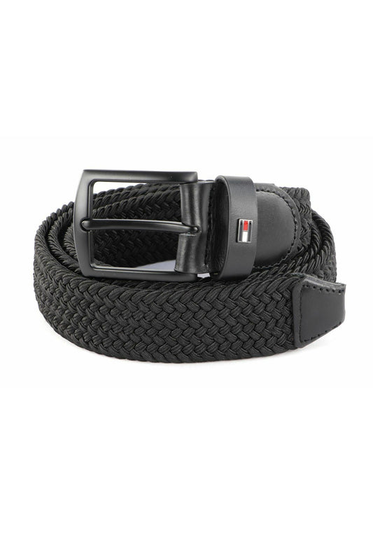 TOMMY HILFIGER Denton Cintura Uomo Black AM0AM10840 - Sandrini Calzature e Abbigliamento