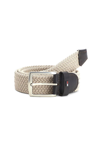 TOMMY HILFIGER Denton Cintura Uomo Stone AM0AM10840 - Sandrini Calzature e Abbigliamento