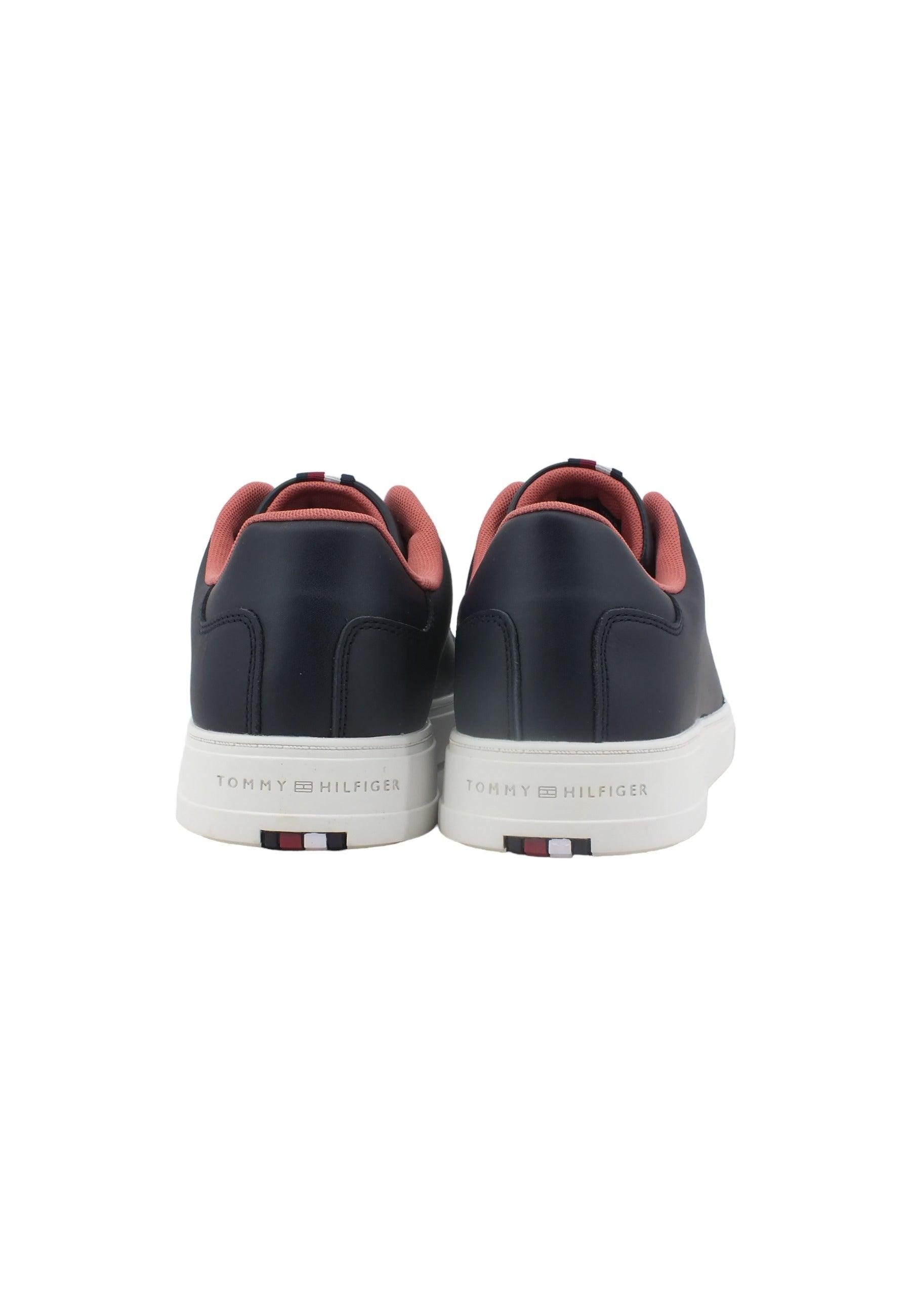 TOMMY HILFIGER Elevated Cupsole Sneaker Uomo Desert Sky FM0FM04487 - Sandrini Calzature e Abbigliamento