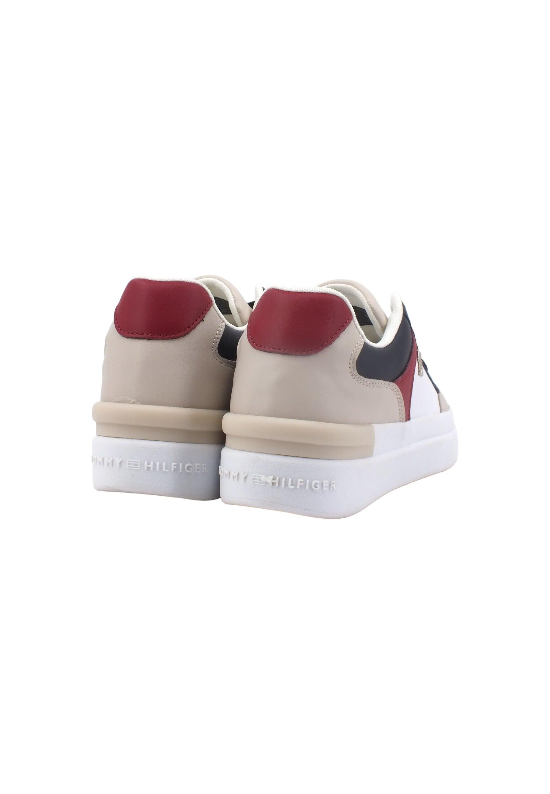 TOMMY HILFIGER Elevated Hi Court Sneaker Donna Space Blue FW0FW07451 - Sandrini Calzature e Abbigliamento