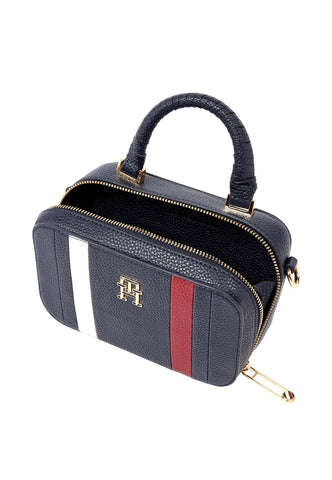 TOMMY HILFIGER Emblem Trunk Borsa Space Blue AW0AW15113 - Sandrini Calzature e Abbigliamento