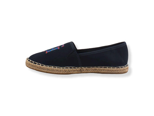 TOMMY HILFIGER Espadrillas Donna Logo Blu FW0FW06158 - Sandrini Calzature e Abbigliamento