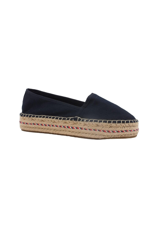 TOMMY HILFIGER Espadrillas Donna Space Blu FW0FW07014 - Sandrini Calzature e Abbigliamento