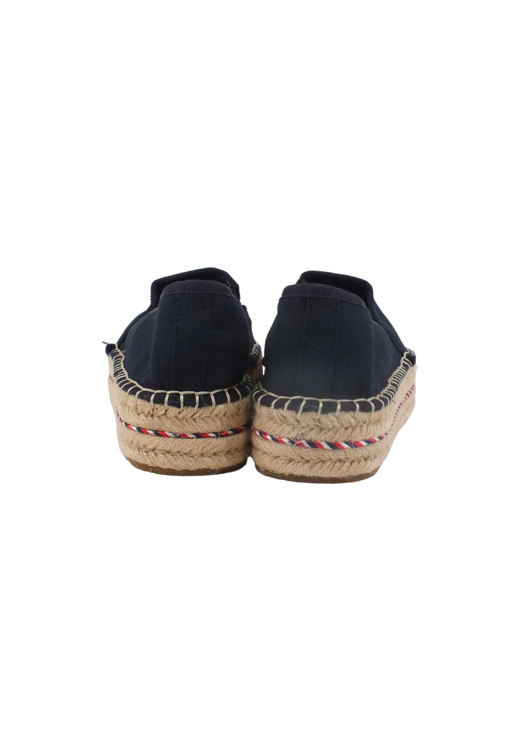 TOMMY HILFIGER Espadrillas Donna Space Blu FW0FW07014 - Sandrini Calzature e Abbigliamento