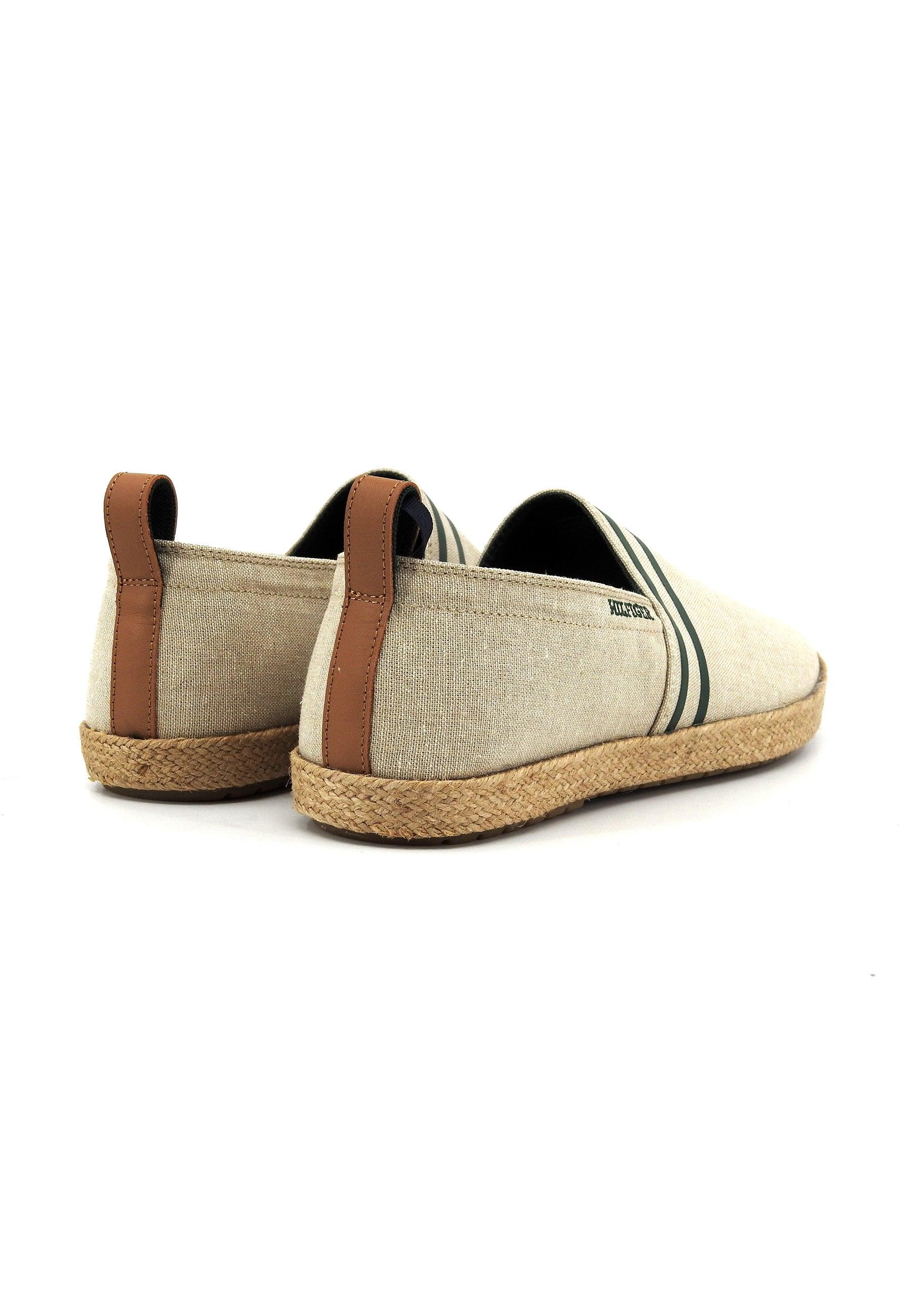 TOMMY HILFIGER Espadrillas Uomo Beige FM0FM04982 - Sandrini Calzature e Abbigliamento