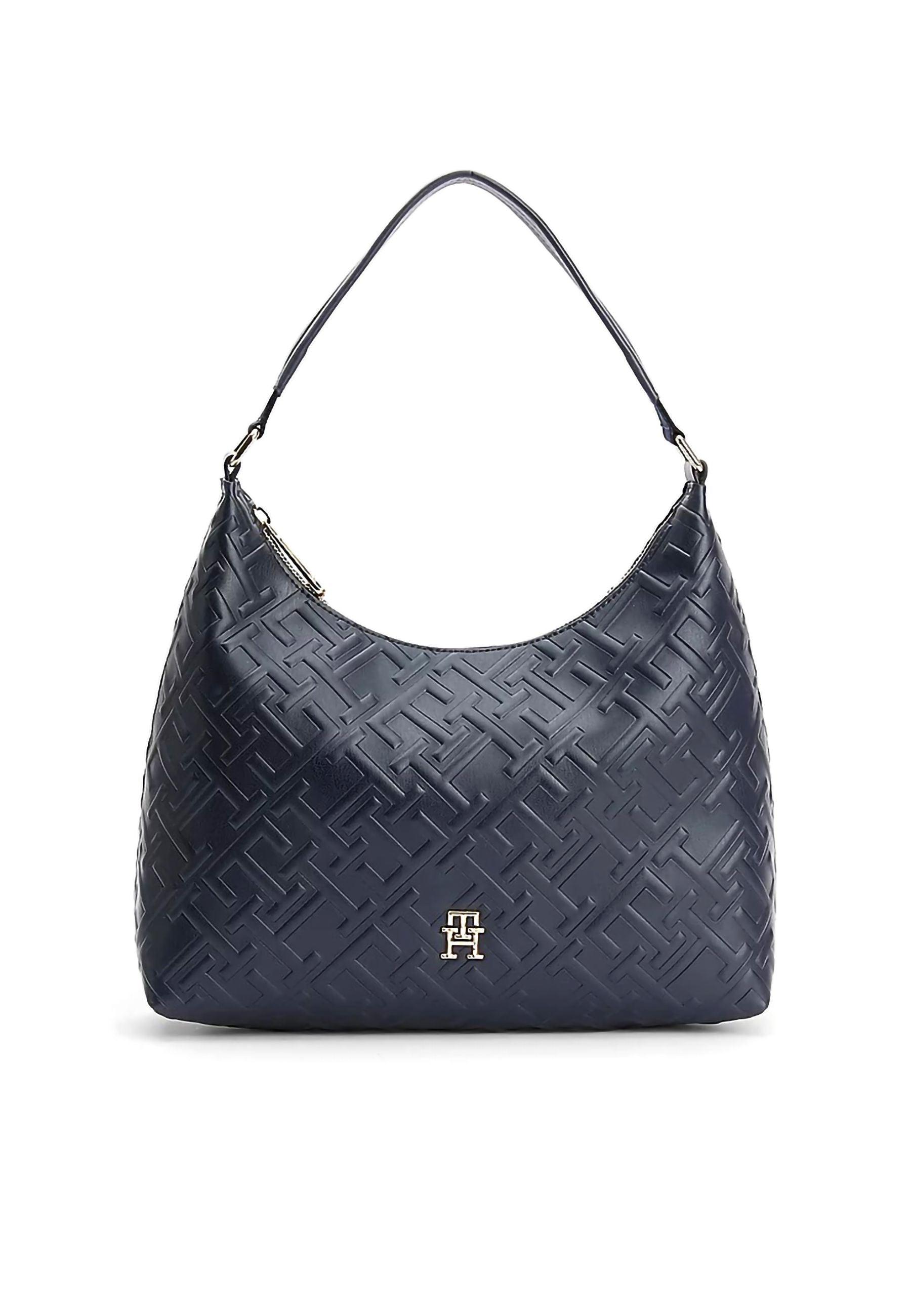TOMMY HILFIGER Iconic Borsa Shoulder Dasert Sky AW0AW14365 - Sandrini Calzature e Abbigliamento