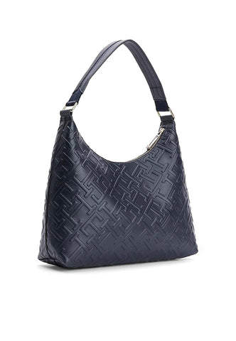 TOMMY HILFIGER Iconic Borsa Shoulder Dasert Sky AW0AW14365 - Sandrini Calzature e Abbigliamento