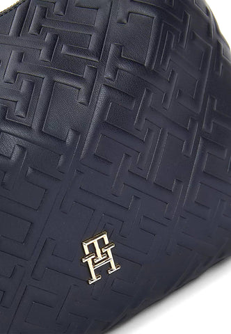 TOMMY HILFIGER Iconic Borsa Shoulder Dasert Sky AW0AW14365 - Sandrini Calzature e Abbigliamento