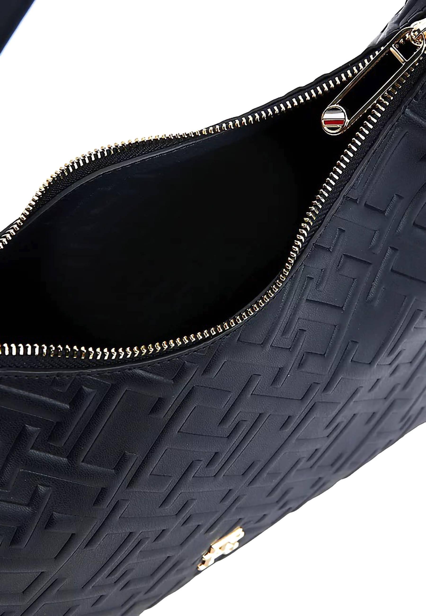 TOMMY HILFIGER Iconic Borsa Shoulder Dasert Sky AW0AW14365 - Sandrini Calzature e Abbigliamento