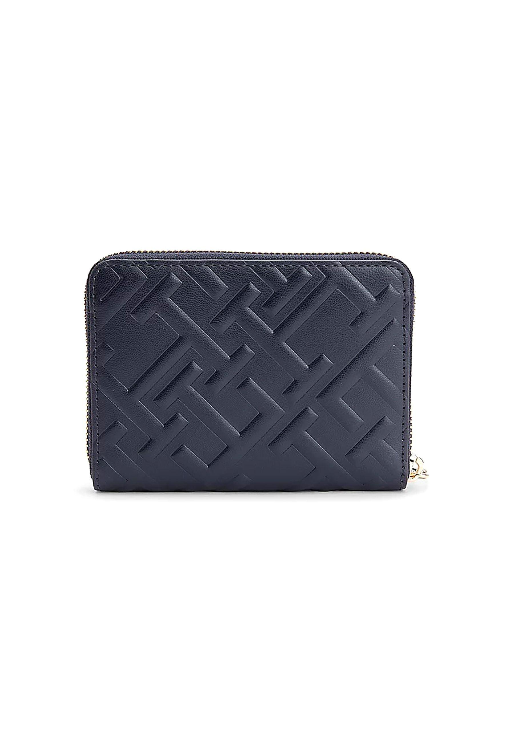 TOMMY HILFIGER Iconic Tommy Portafoglio Monogram Donna Navy AW0AW14342 - Sandrini Calzature e Abbigliamento