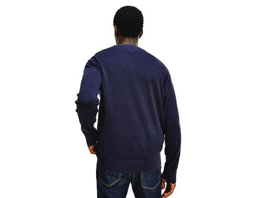 TOMMY HILFIGER Maglione Girocollo Pullover Uomo Desert Sky Blue MW0MW15431 - Sandrini Calzature e Abbigliamento